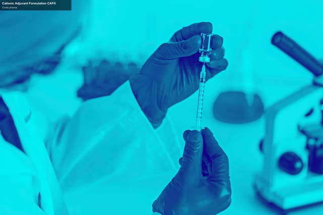 Croda pharma sell "Cationic Adjuvant Formulation CAF®"
