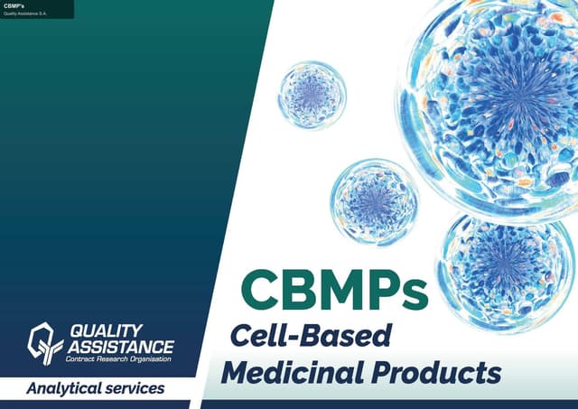 Quality Assistance S.A. sell "CBMP's"
