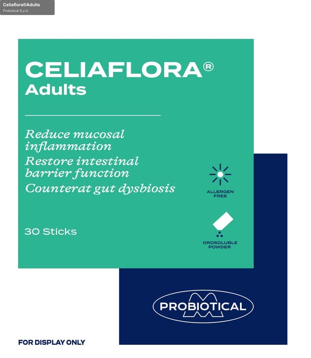 Probiotical S.p.A. sell "Celiaflora®Adults"