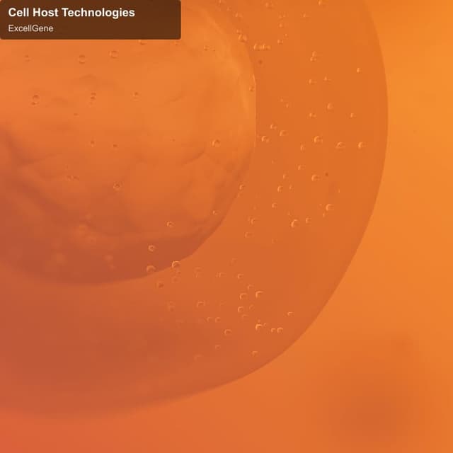 ExcellGene sell "Cell Host Technologies"