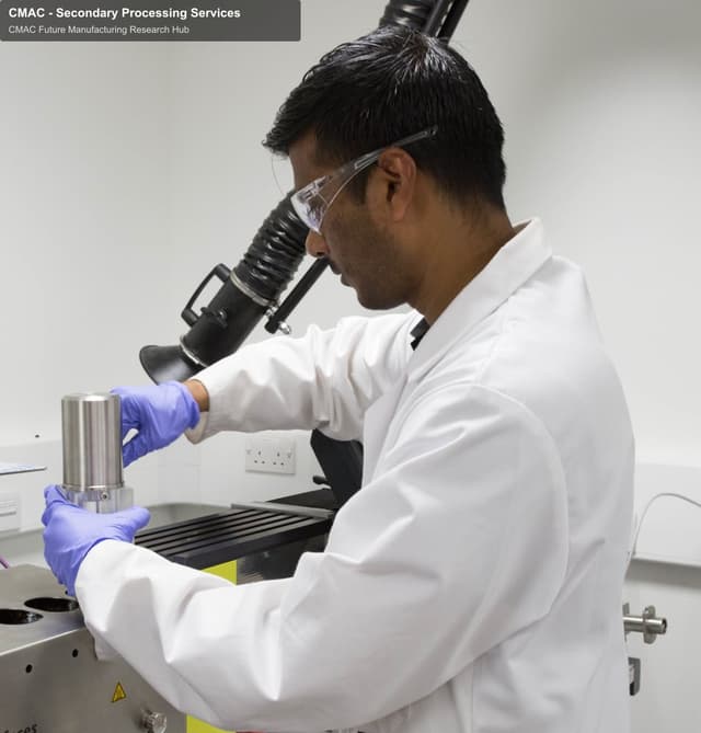 CMAC Future Manufacturing Research Hub sell "CMAC - Secondary Processing Services"