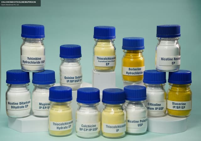 Quad Lifesciences Pvt. Ltd. sell "COLCHICINE/CITICOLINE/MUPIROCIN"