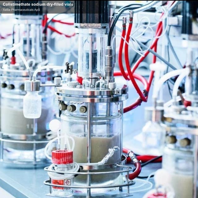 Xellia Pharmaceuticals ApS sell "Colistimethate sodium dry-filled vials"