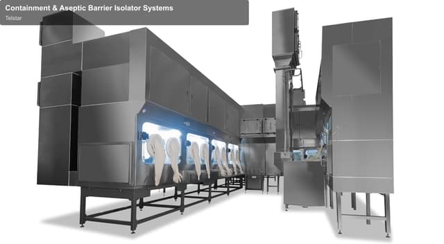Telstar sell "Containment & Aseptic Barrier Isolator Systems"