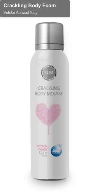 Volcke Aerosol Italy sell "Crackling Body Foam"