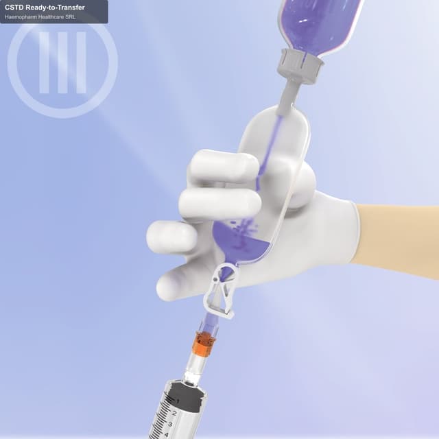 Haemopharm Healthcare SRL sell "CSTD Ready-to-Transfer"