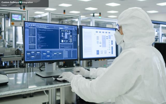 Catalyx sell "Custom Software & Integration"