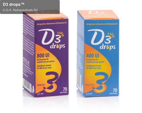 U.G.A. Nutraceuticals Srl sell "D3 drops™"