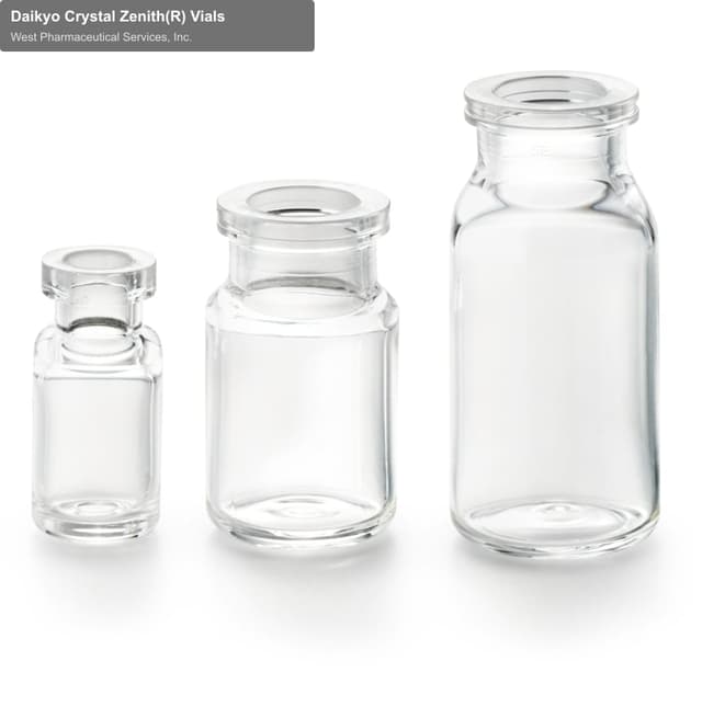 West Pharmaceutical Services, Inc. sell "Daikyo Crystal Zenith(R) Vials"