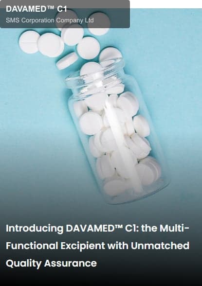 SMS Corporation Company Ltd sell "DAVAMED™ C1"