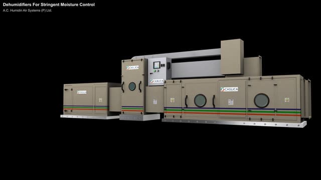A.C. Humidin Air Systems (P) Ltd. sell "Dehumidifiers For Stringent Moisture Control"