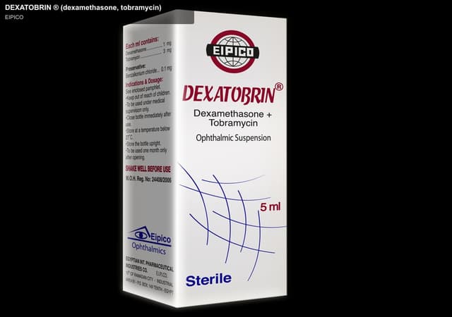 EIPICO sell "DEXATOBRIN ® (dexamethasone, tobramycin)"