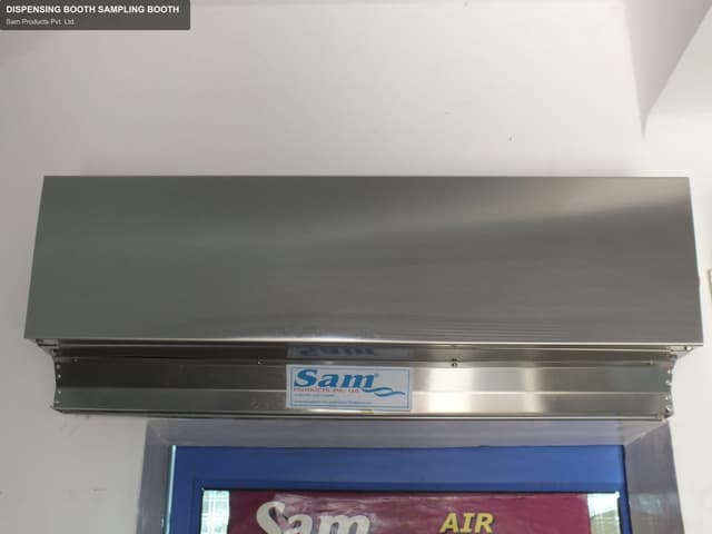 Sam Products Pvt. Ltd. sell "DISPENSING BOOTH SAMPLING BOOTH"