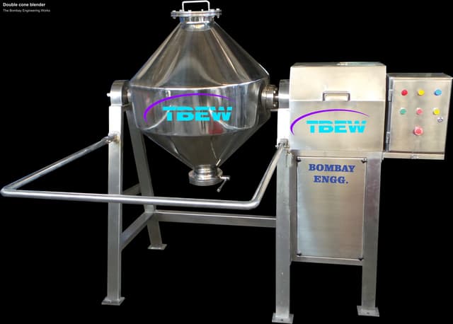 The Bombay Engineering Works sell "Double cone blender"