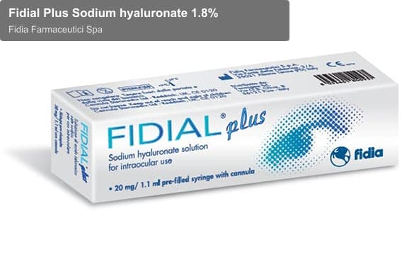 Fidia Farmaceutici Spa sell "Fidial Plus Sodium hyaluronate 1.8%"