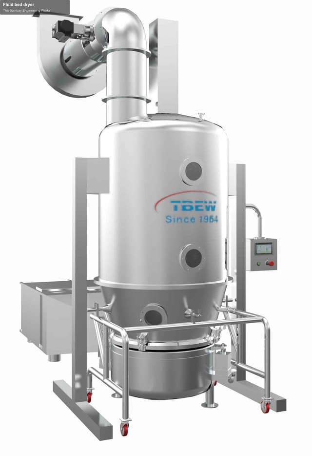 The Bombay Engineering Works sell "Fluid bed dryer"