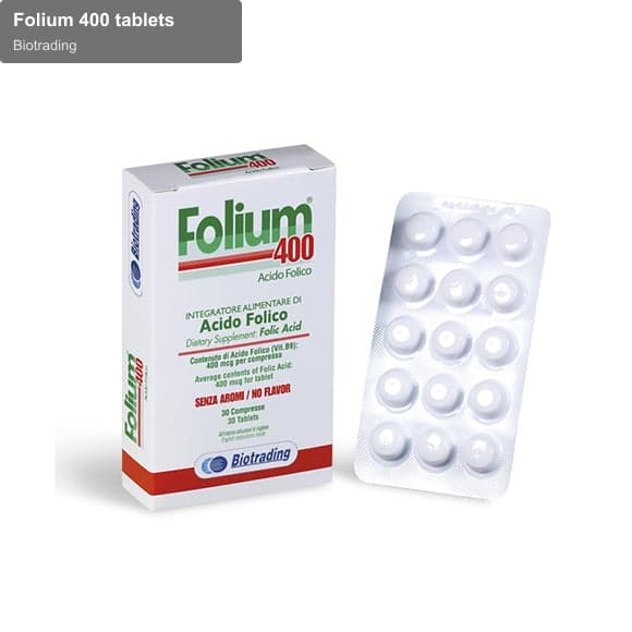 Biotrading sell "Folium 400 tablets"