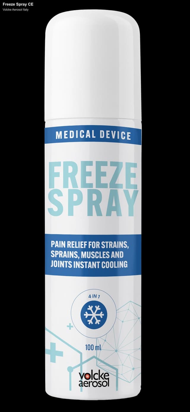 Volcke Aerosol Italy sell "Freeze Spray CE"