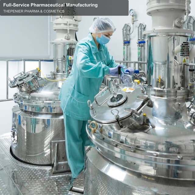 THEPENIER PHARMA & COSMETICS sell "Full-Service Pharmaceutical Manufacturing"