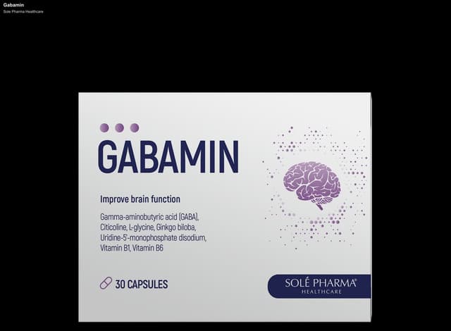 Sole Pharma Healthcare sell "Gabamin"