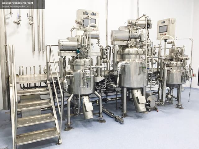 Propack Technologies Pvt Ltd sell "Gelatin Processing Plant"