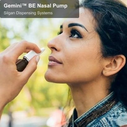 Silgan Dispensing Systems sell "Gemini™ BE Nasal Pump"