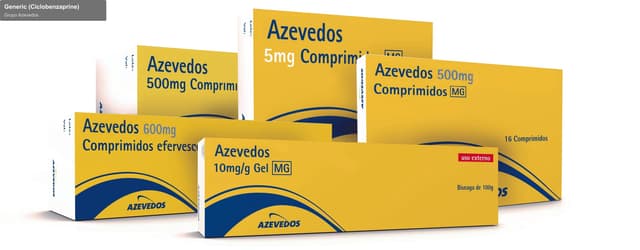 Grupo Azevedos sell "Generic (Ciclobenzaprine)"