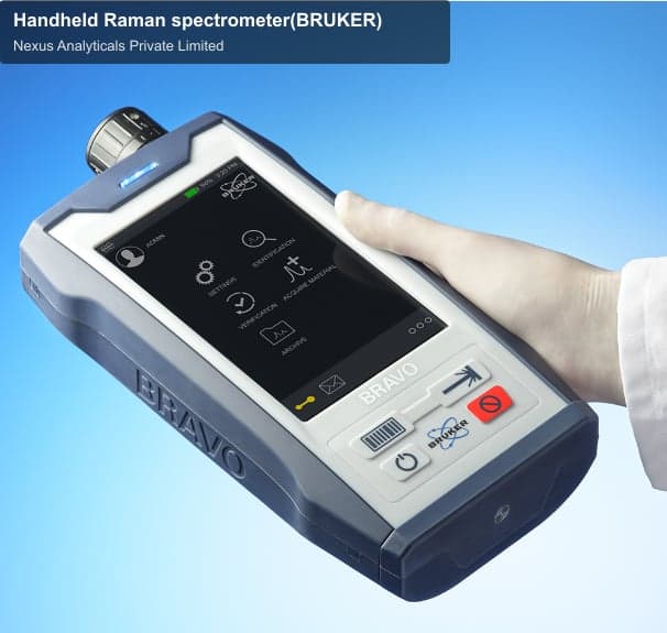 Nexus Analyticals Private Limited sell "Handheld Raman spectrometer(BRUKER)"