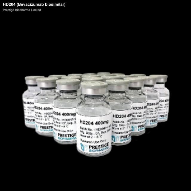 Prestige Biopharma Limited sell "HD204 (Bevacizumab biosimilar)"