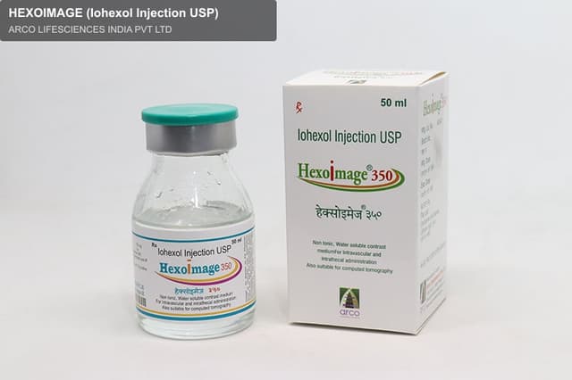 ARCO LIFESCIENCES INDIA PVT LTD sell "HEXOIMAGE (Iohexol Injection USP)"