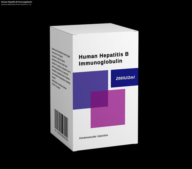 Shenzhen Mellowhope Pharm Industrial Co., Ltd. sell "Human Hepatitis B Immunoglobulin"