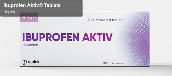 Replek sell "Ibuprofen Aktiv® Tablets"