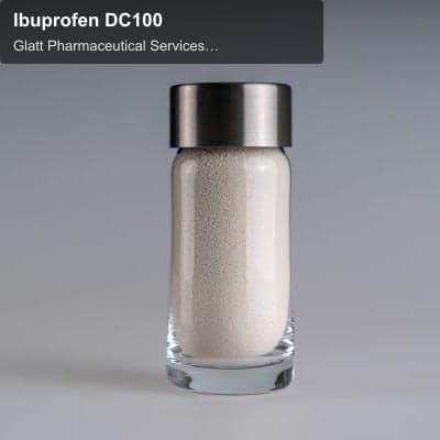 Glatt Pharmaceutical Services GmbH & Co. K sell "Ibuprofen DC100"