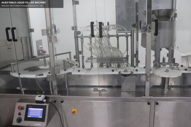 Shenzhen Stone Media Packaging Material Co., Ltd. sell "INJECTABLE LIQUID FILLING MACHINE"