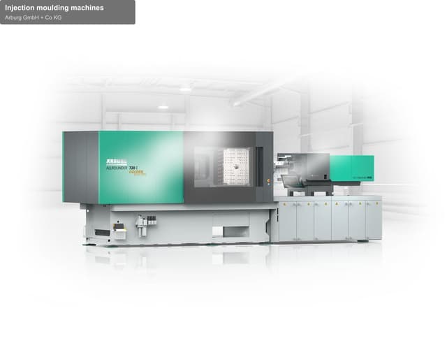 Arburg GmbH + Co KG sell "Injection moulding machines"