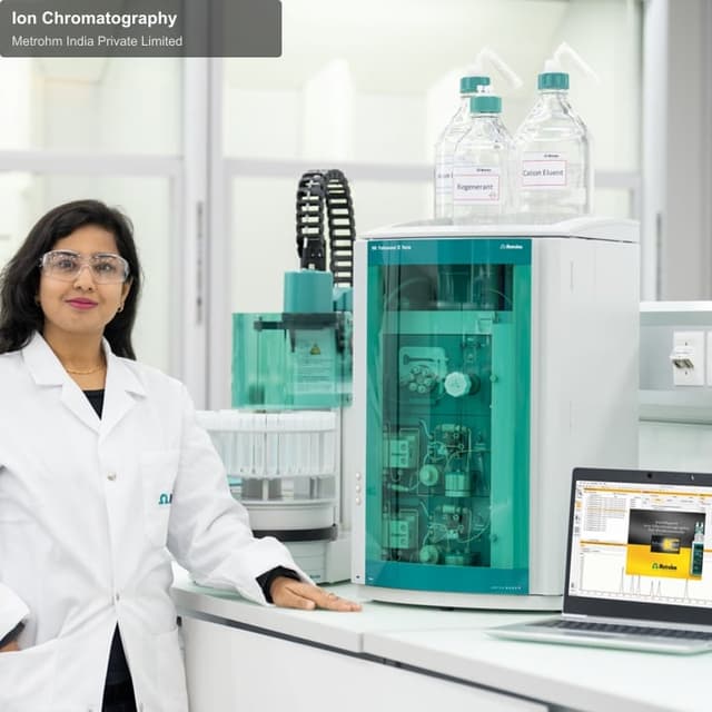 Metrohm India Private Limited sell "Ion Chromatography"