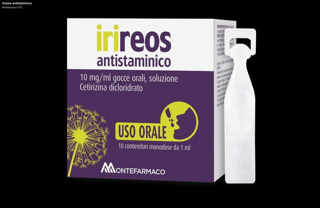 Montefarmaco OTC sell "irireos antistaminico"