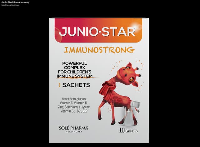 Sole Pharma Healthcare sell "Junio·Star® Immunostrong"