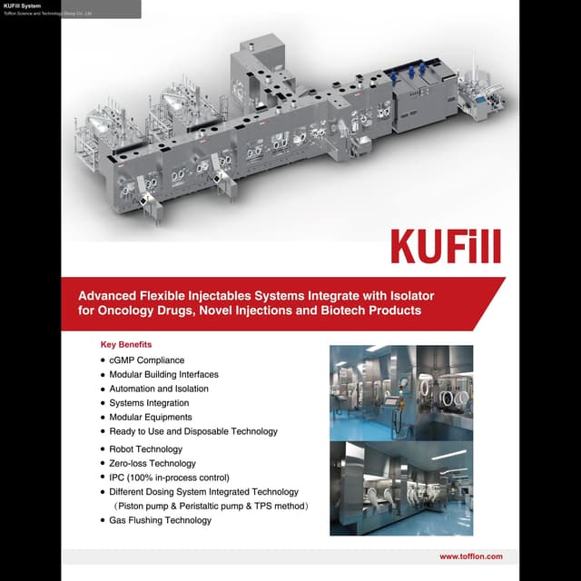 Tofflon Science and Technology Group Co. ,Ltd. sell "KUFill System"