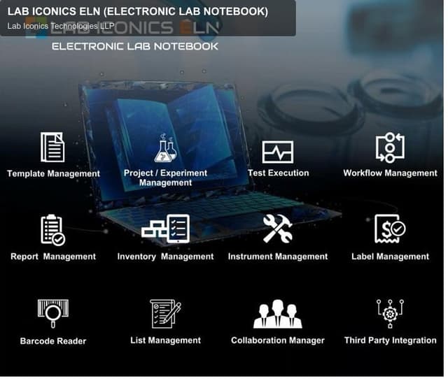 Lab Iconics Technologies LLP sell "LAB ICONICS ELN (ELECTRONIC LAB NOTEBOOK)"