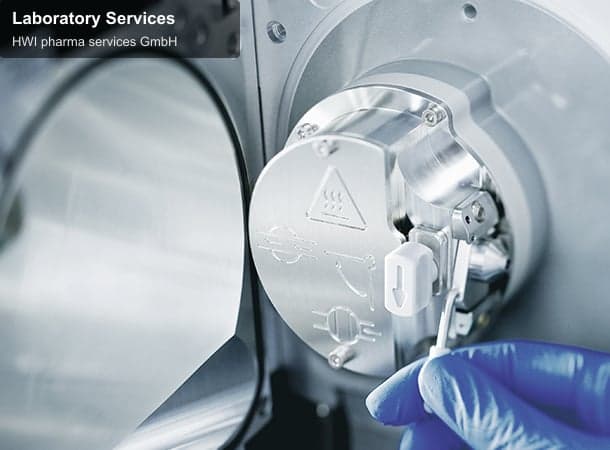 HWI pharma services GmbH sell "Laboratory Services"