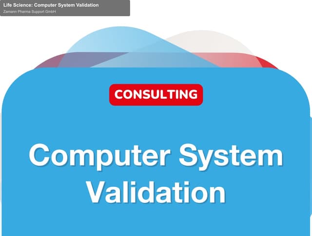 Zamann Pharma Support GmbH sell "Life Science: Computer System Validation"