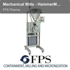 FPS Pharma sell "Mechanical Mills - HammerMill-100"