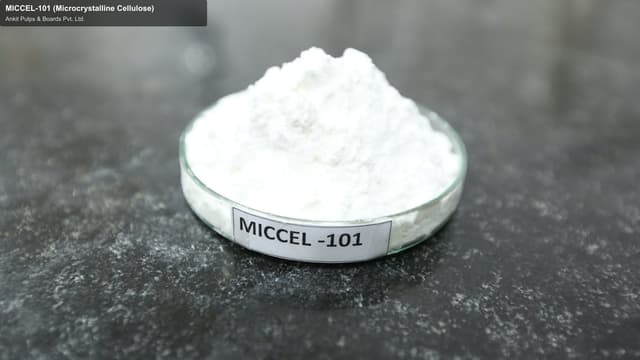 Ankit Pulps & Boards Pvt. Ltd. sell "MICCEL-101 (Microcrystalline Cellulose)"