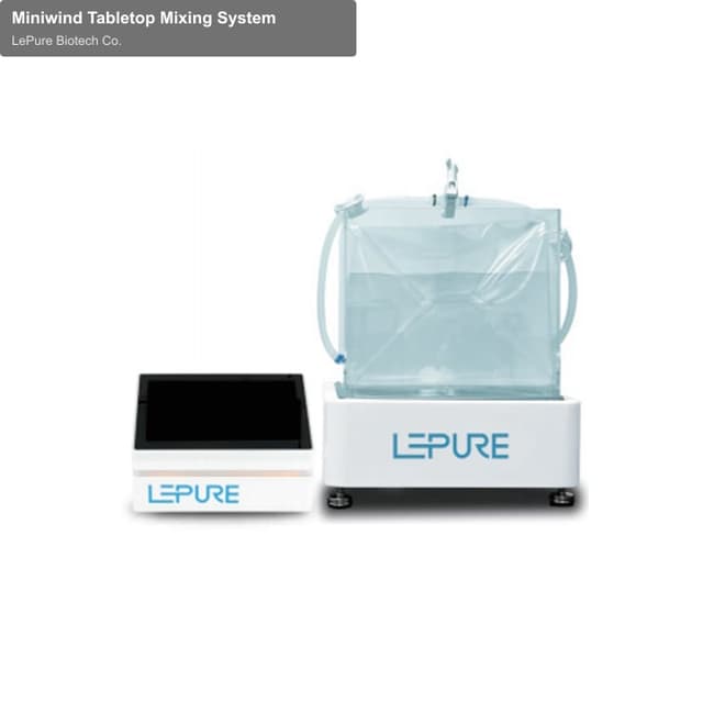 LePure Biotech Co. sell "Miniwind Tabletop Mixing System"