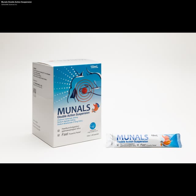 GENUONE Sciences Inc. sell "Munals Double Action Suspension"