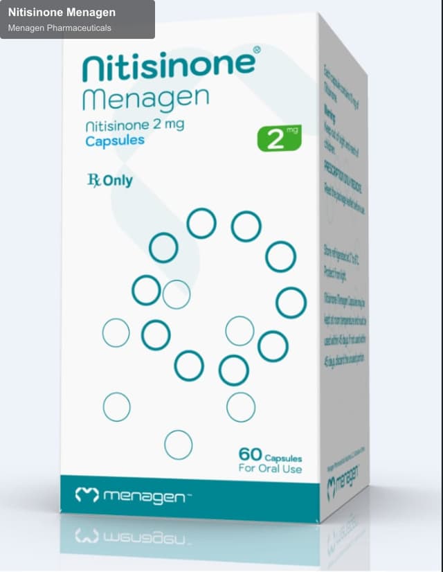 Menagen Pharmaceuticals sell "Nitisinone Menagen"