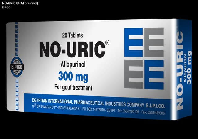 EIPICO sell "NO-URIC ® (Allopurinol)"