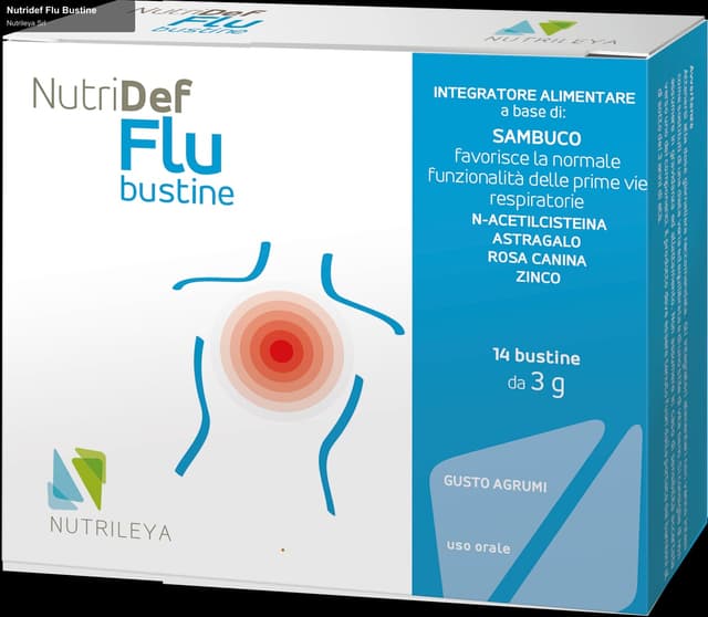 Nutrileya Srl sell "Nutridef Flu Bustine"