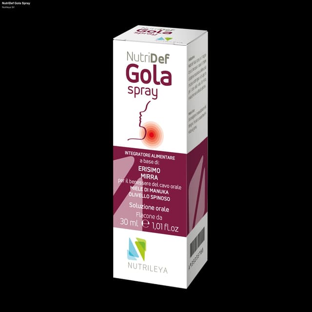 Nutrileya Srl sell "NutriDef Gola Spray"